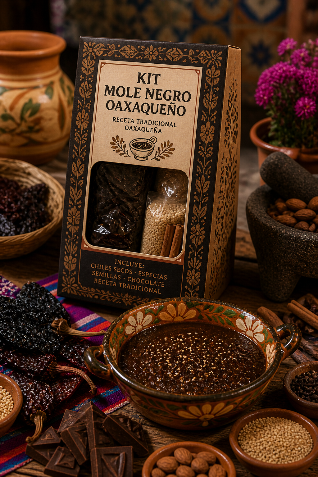 Kit Mole Negro Oaxaqueño